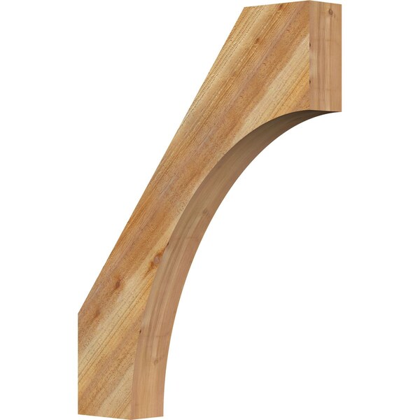 Ekena Millwork 4"W x 26"D x 34"H Westlake Rough Sawn Knee Brace, Western Red Cedar BRC04X26X34WTL00RWR - main